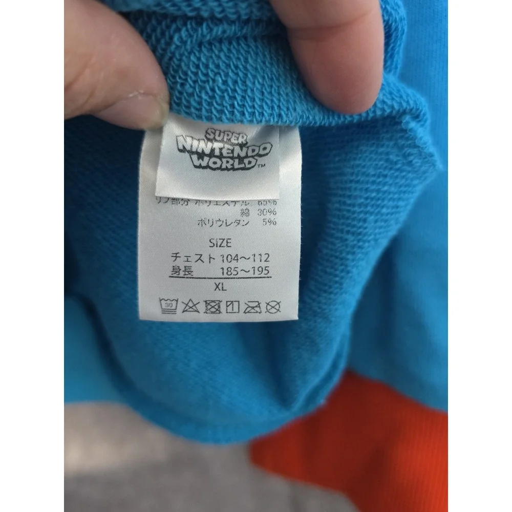 USJ Universal Studios Japan Super Nintendo World Toad Sweatshirt XL Unisex